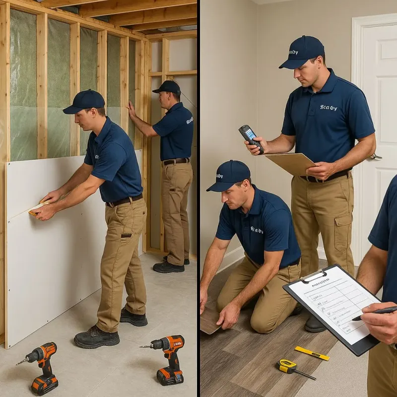 Repairs and Reconstruction process in Willard, UT